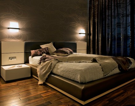 Luxury bedroom interior