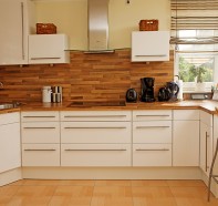 Modern kitchen interior.