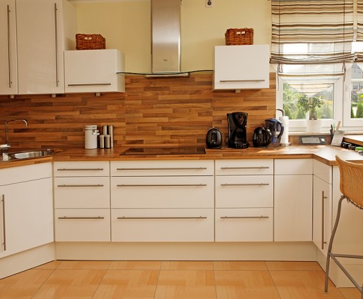 Modern kitchen interior.